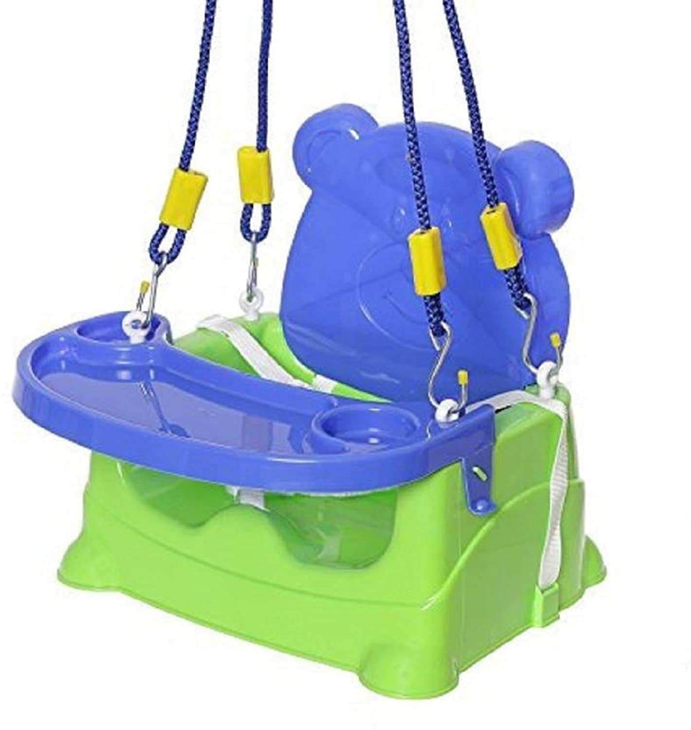 Planet of Toys 5 in 1 Baby Booster Seat Cum Swing with Feeding